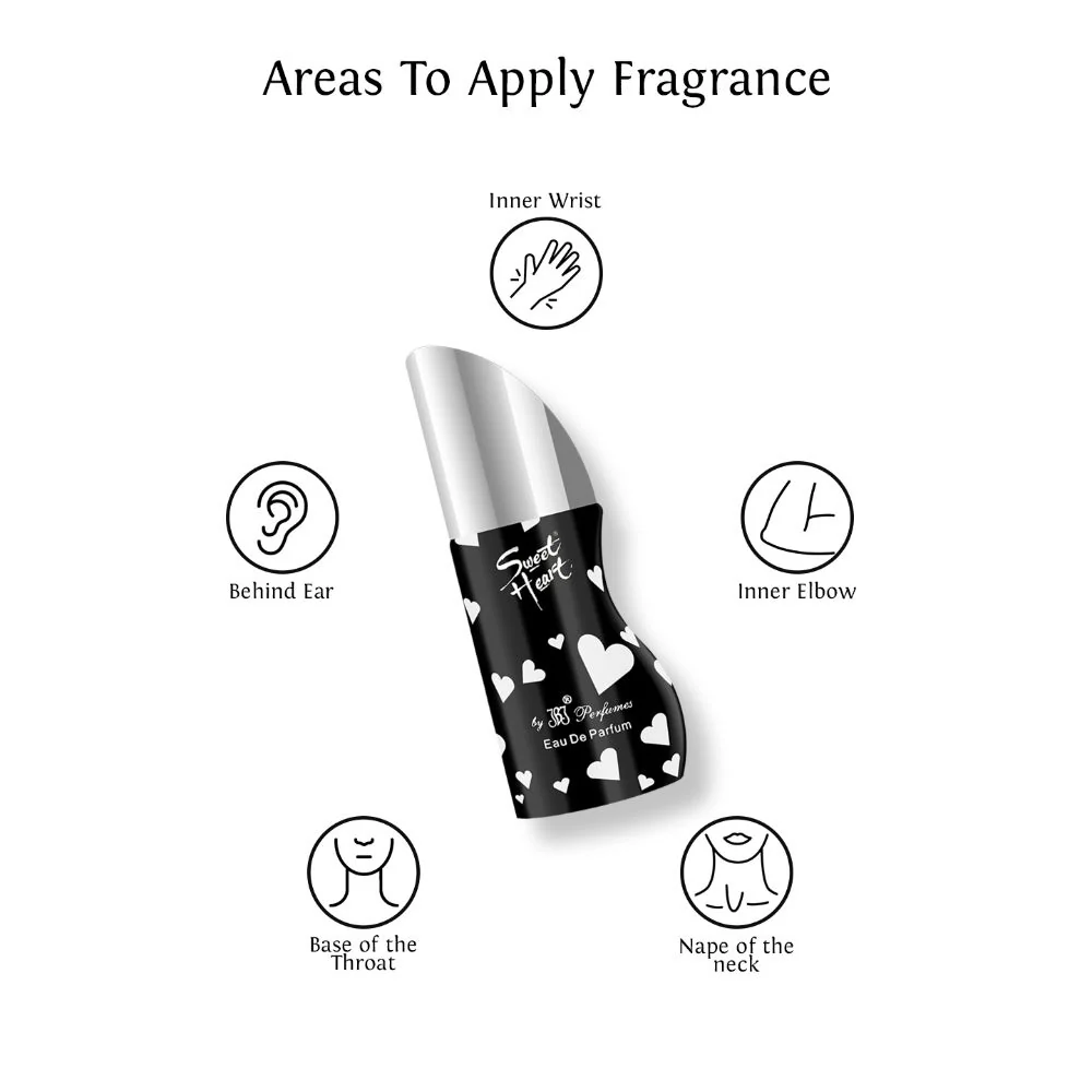 Sweet Heart Black Eau De Parfum 100ml 3.4 Fl.oz. - Image 4