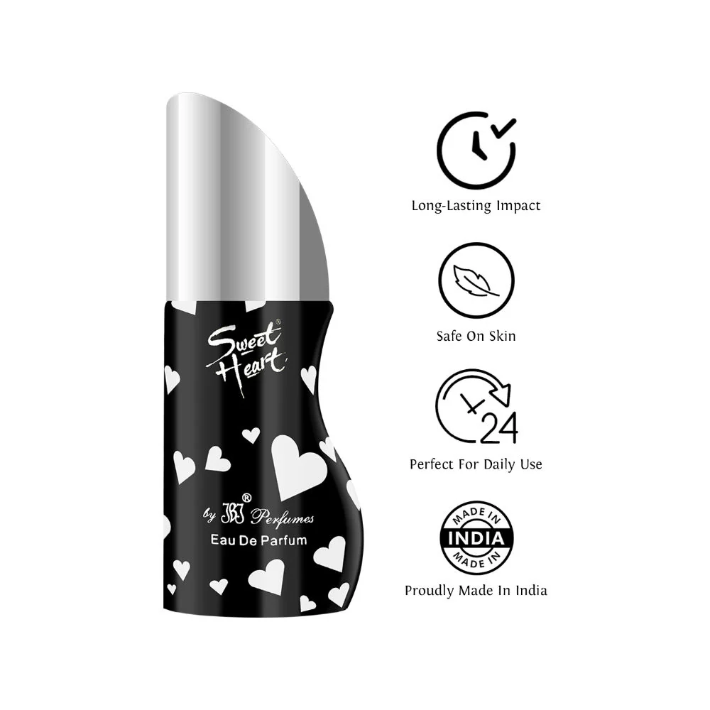 Sweet Heart Black Eau De Parfum 60ml 2.0 Fl.oz. - Image 3