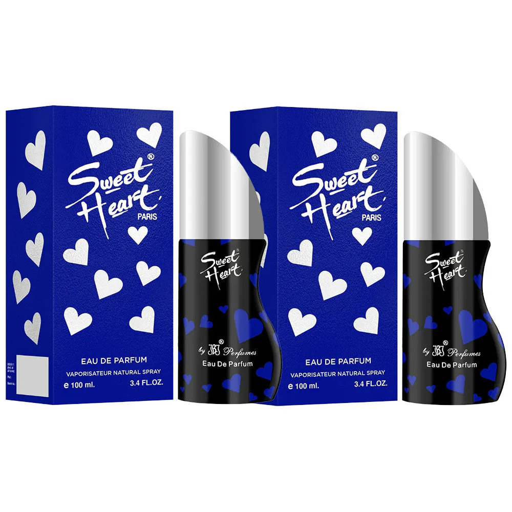 Sweet Heart Blue Eau De Perfume 2pcs 200ml 6.7 Fl.oz. - Image 3