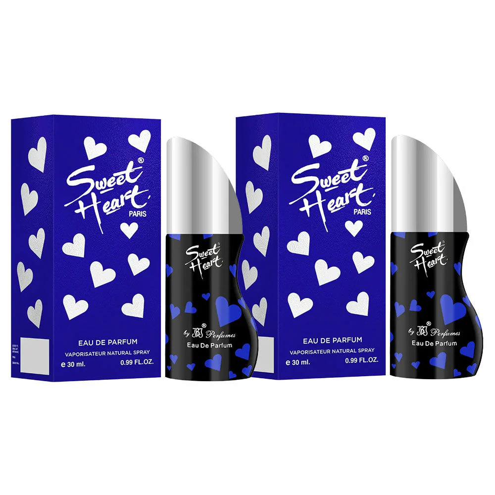 Sweet Heart Blue Eau De Perfume 2pcs 60ml 2.0 Fl.oz. - Image 2