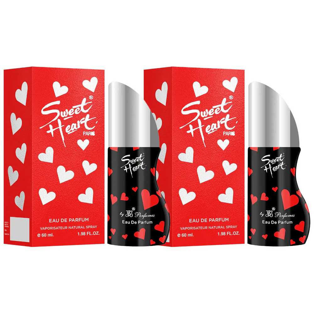 Sweet Heart Red Eau De Perfume 2pcs 120ml 4.0 Fl.oz. - Image 4
