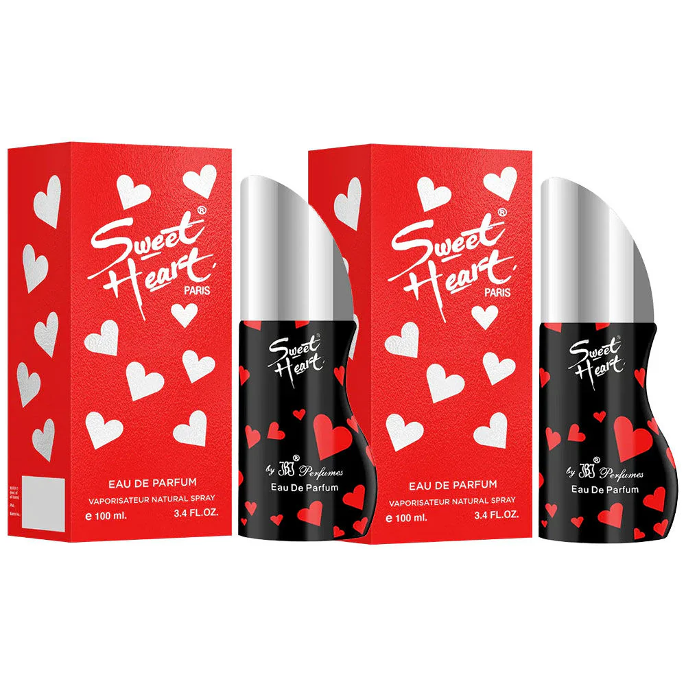 Sweet Heart Red Eau De Perfume 2pcs 200ml 6.7 Fl.oz. - Image 2