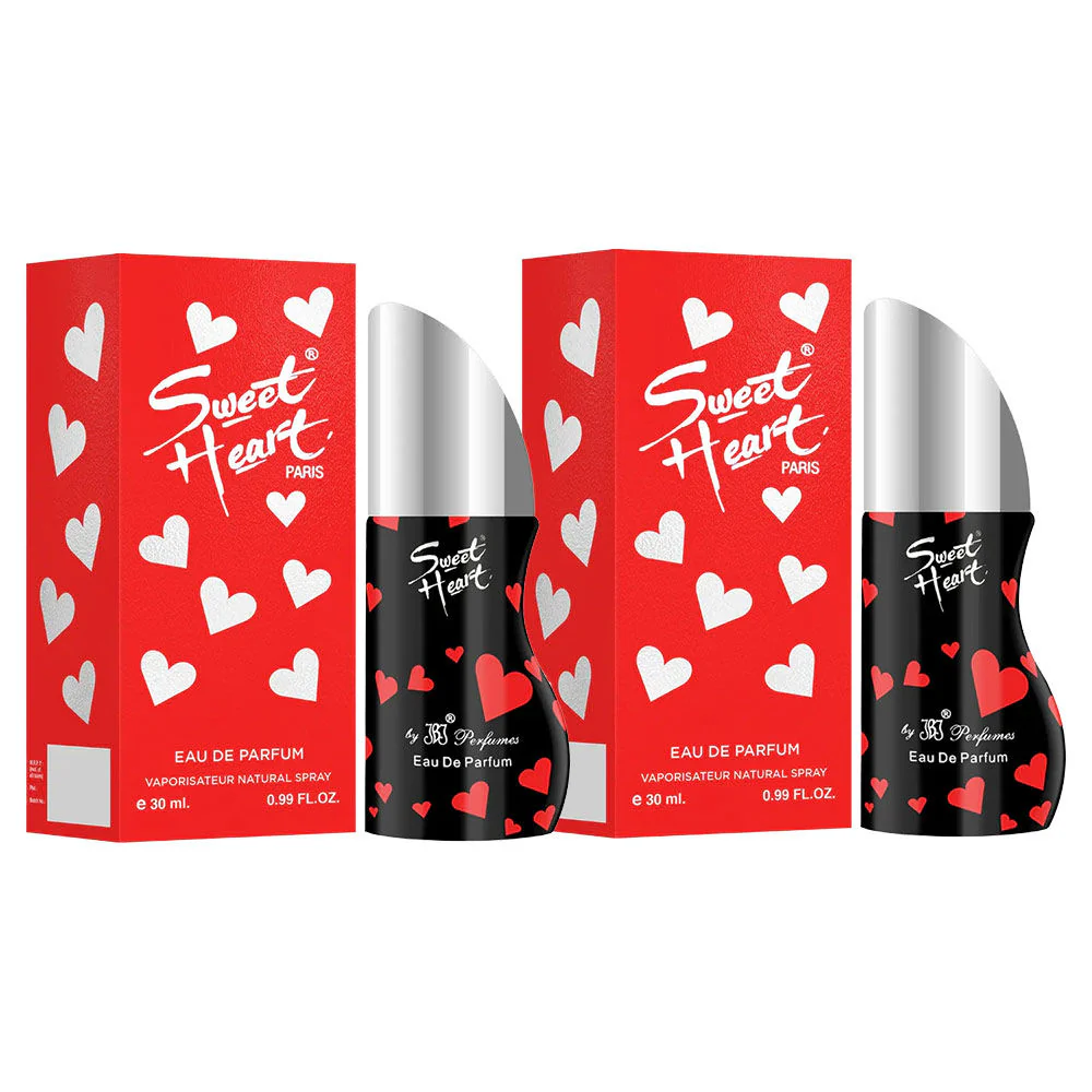 Sweet Heart Red Eau De Perfume 2pcs 60ml 2.0 Fl.oz. - Image 3