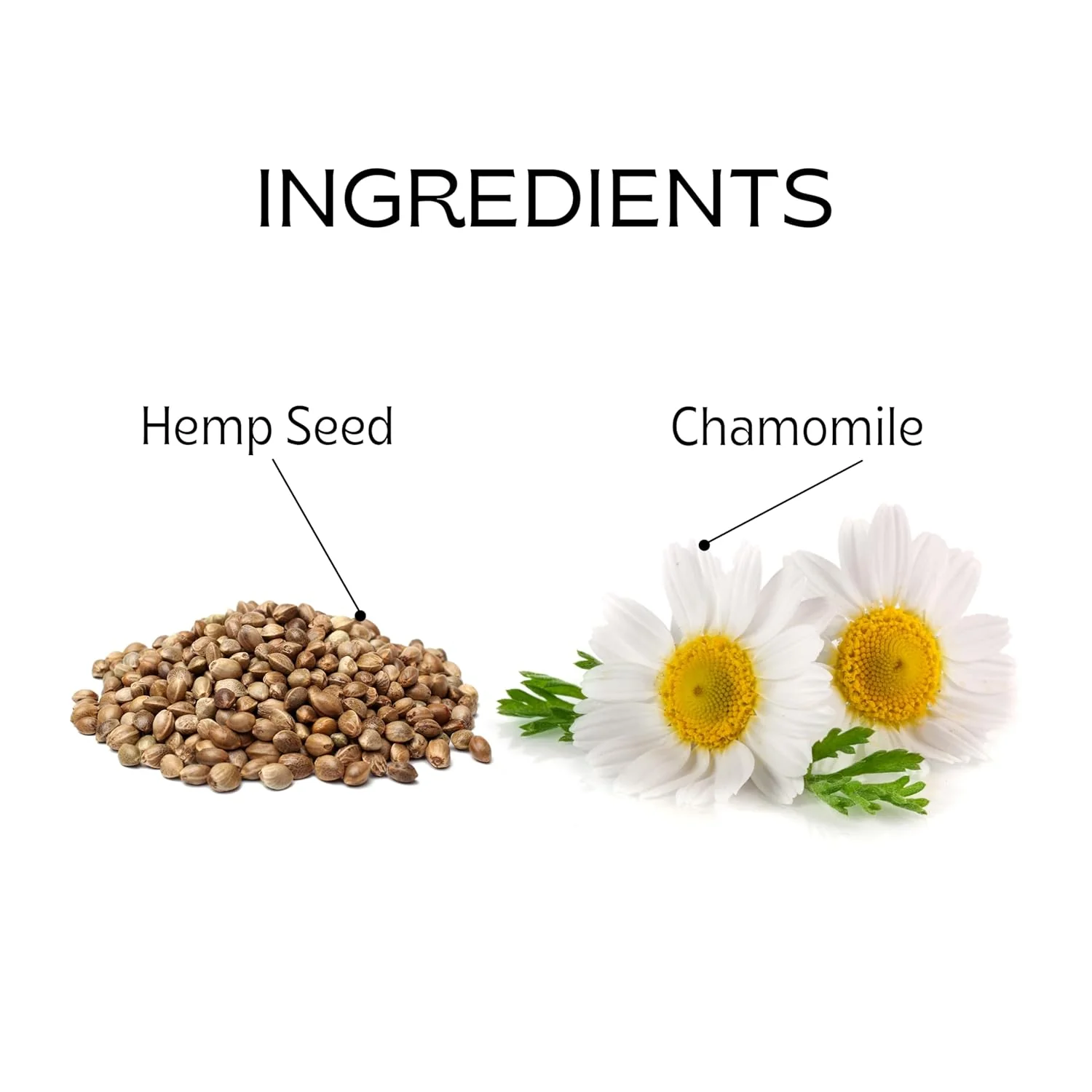 TE-A-ME Hemp Chamomile Calm Tea - Pack Of 4 X 25 Infusion Tea Bags | Chamomile Tea For Good Sleep - Caffeine Free, Biodegradable - Image 2