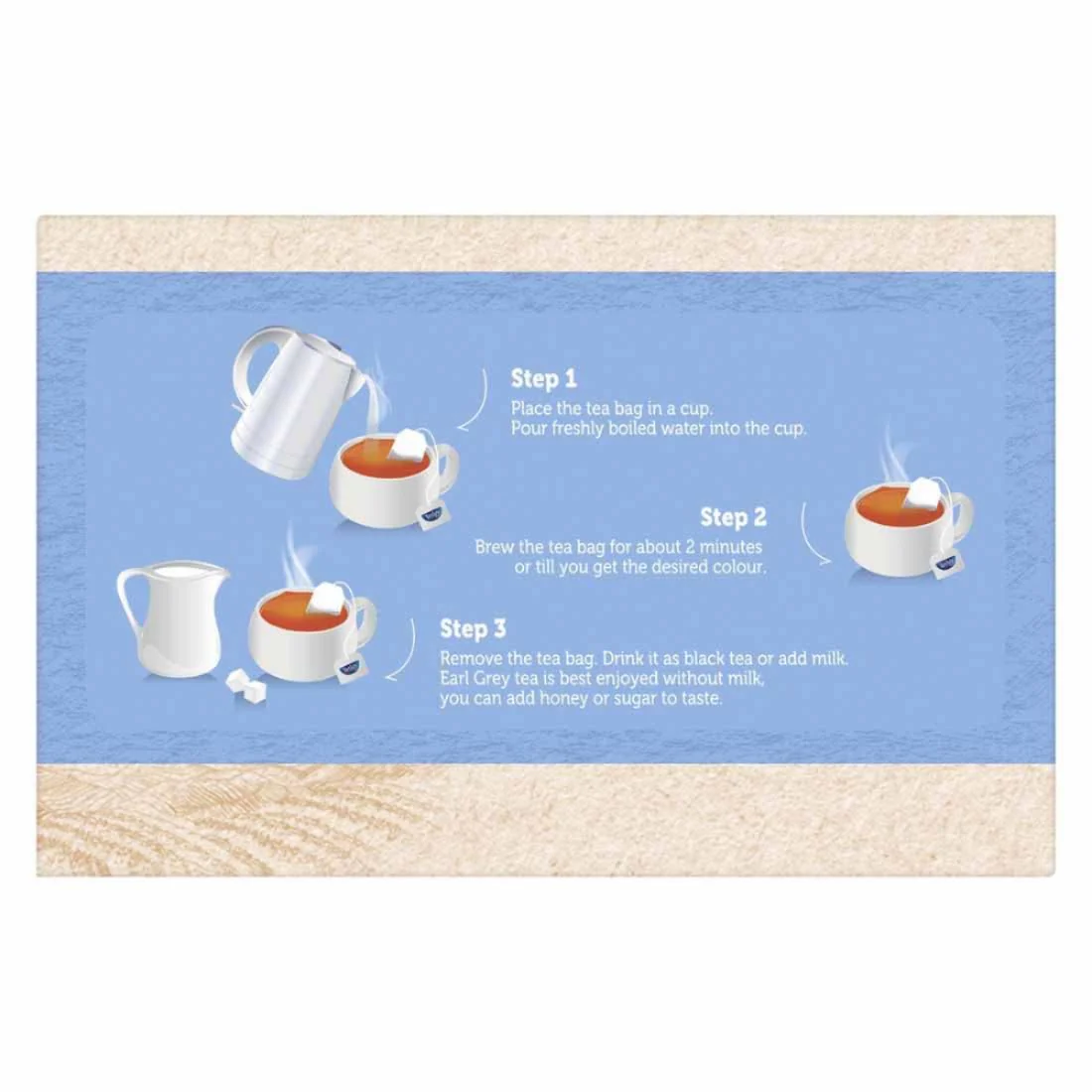 Tetley Earl Grey Flavoured Black Tea - Pack Of 2 X 50 Tea Bags | Biodegradable, Environment Friendly Tea Bags - Plastic Free, Caffeine Free - Image 3