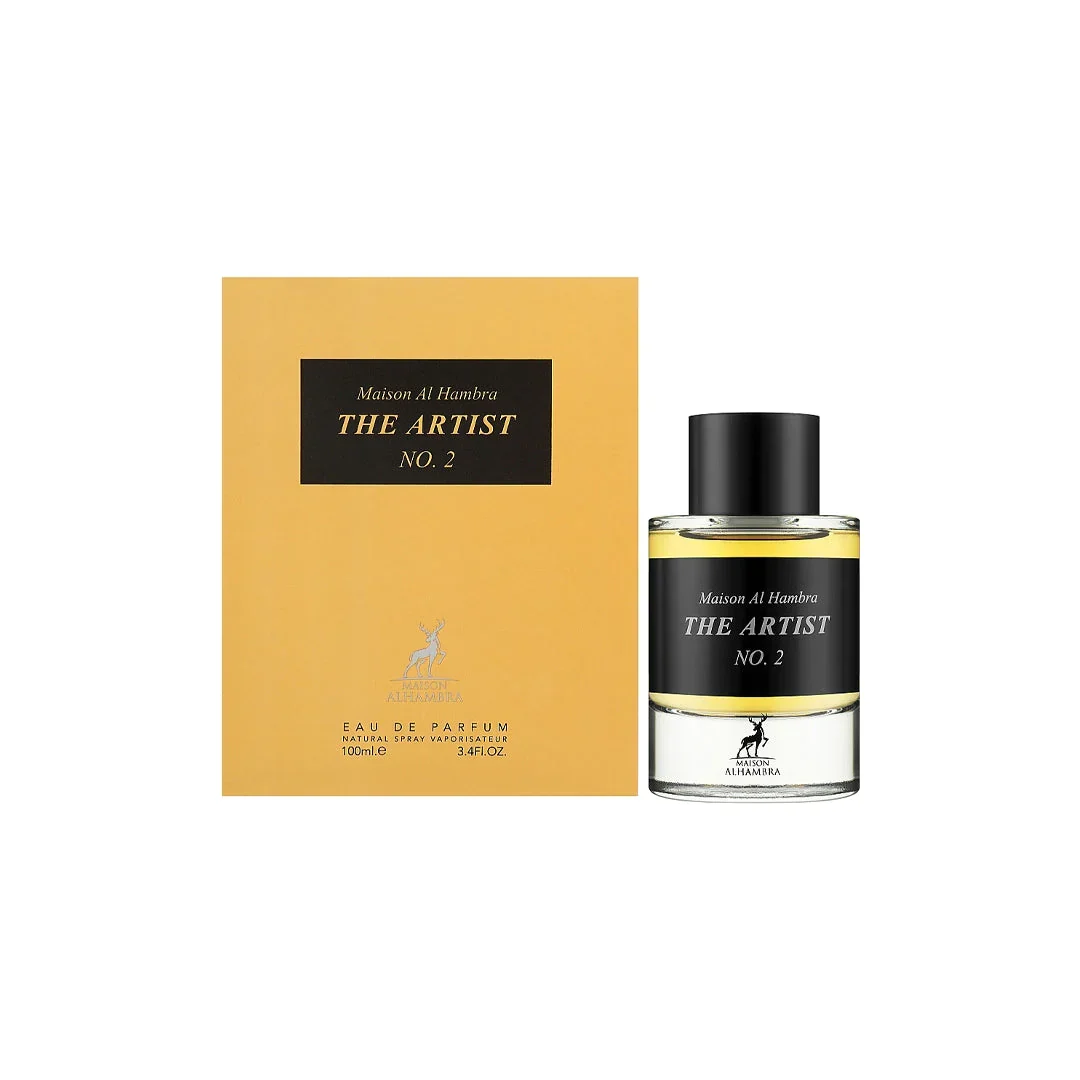 THE ARTIST NO. 2 BY MAISON ALHAMBRA EAU DE PARFUM 100ML 3.4 FL.OZ. UNISEX FRAGRANCE - Image 3