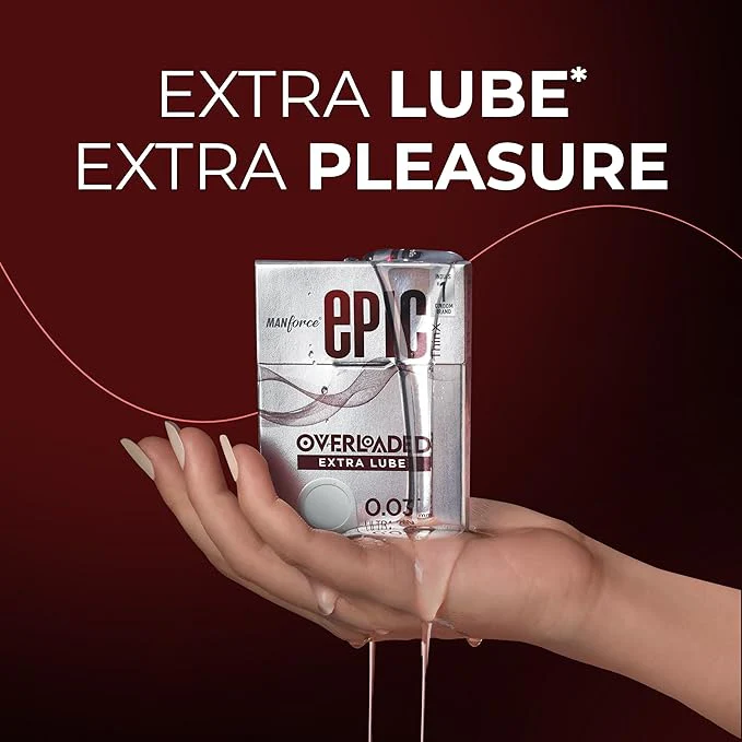 Thinx Overloaded | Ultra Thin Extra Lube Condoms With Easy Peel Pack | 3 Pcs - Image 5