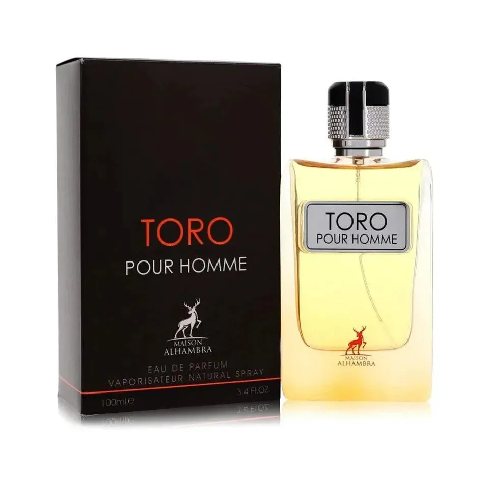 TORO POUR HOMME BY MAISON ALHAMBRA EAU DE PARFUM 100ML 3.4 FL.OZ. FOR MEN - Image 3
