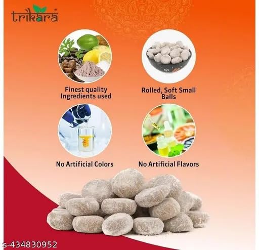 Trikara Hingwadi Modak Pachak Hing Peda 500gm, (100gm *5) | Jar Pack - Image 3