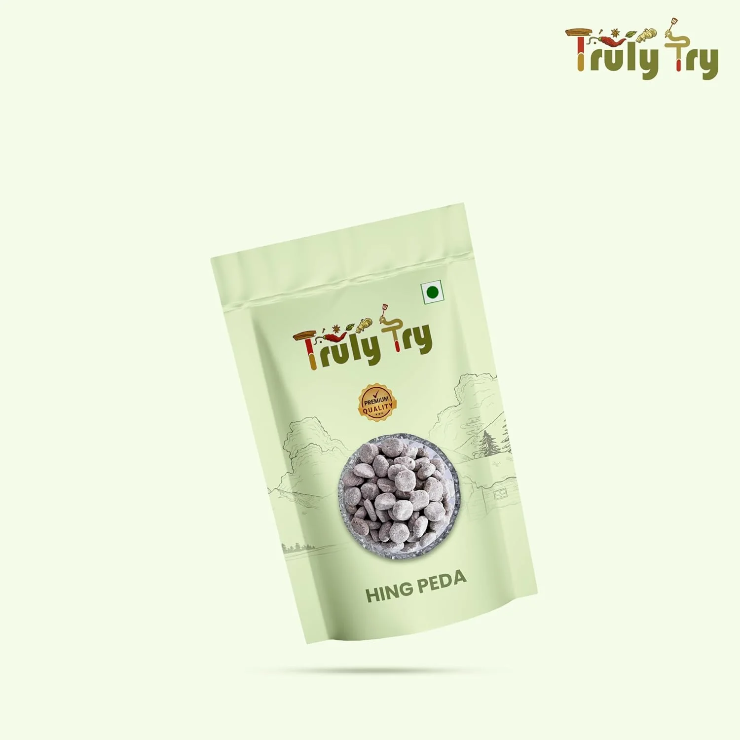 Truly Try Hing Peda 1kg, | Good For Digestion | Pouch Pack - Image 3