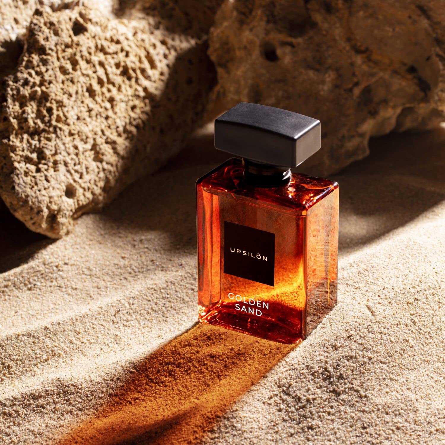 Upsilon Golden Sand Eau De Parfum For Men 100ml 3.4 Fl.oz. Long Lasting Fresh & Powerful Fragrance | Travel Friendly - Image 6