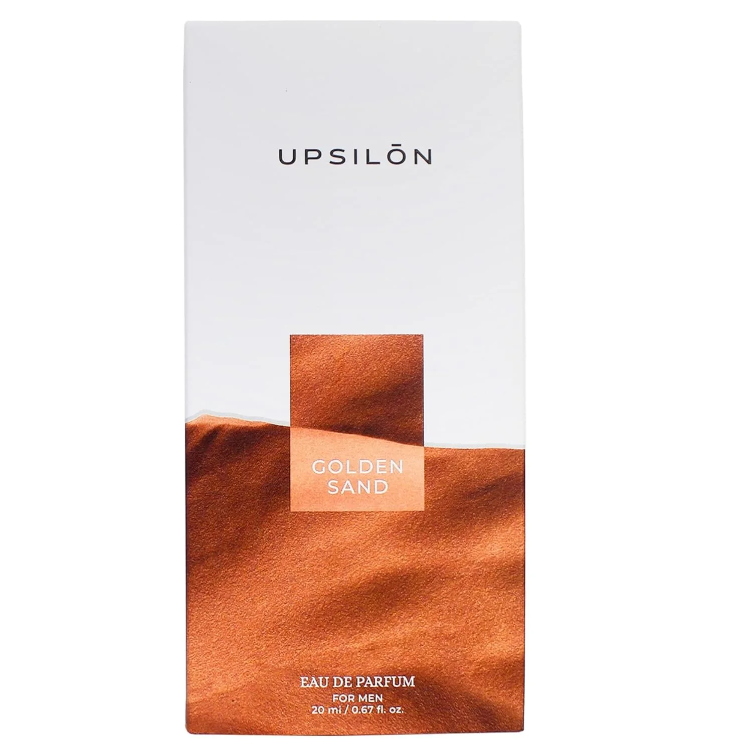 Upsilon Golden Sand Eau De Parfum For Men 20ml 0.6 Fl.oz. Long Lasting Fresh & Powerful Fragrance | Travel Friendly - Image 2