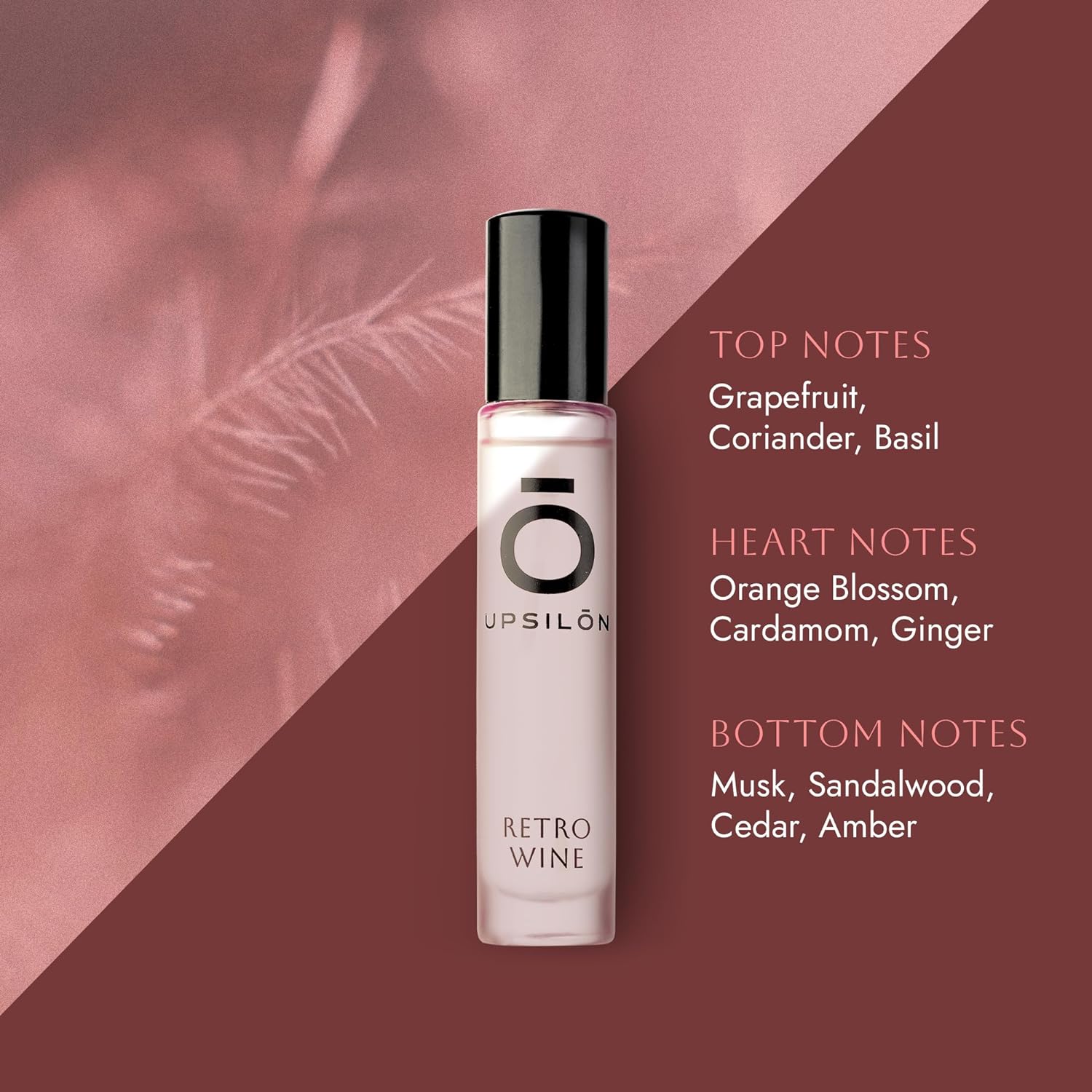 Upsilon Retro Wine Eau De Parfum 15ml 0.5 Fl.oz. Travel Friendly Women Fragrance | Long Lasting - Image 3