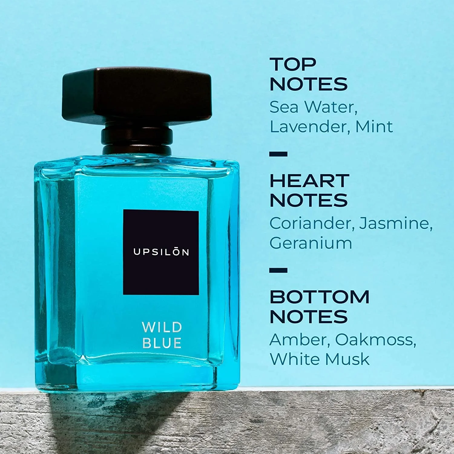 Upsilon Shooting Star + Wild Blue Eau De Parfum For Men 100ml 3.4 Fl.oz. Each Pack Of 2 | Travel Friendly | Luxury Scent - Image 4