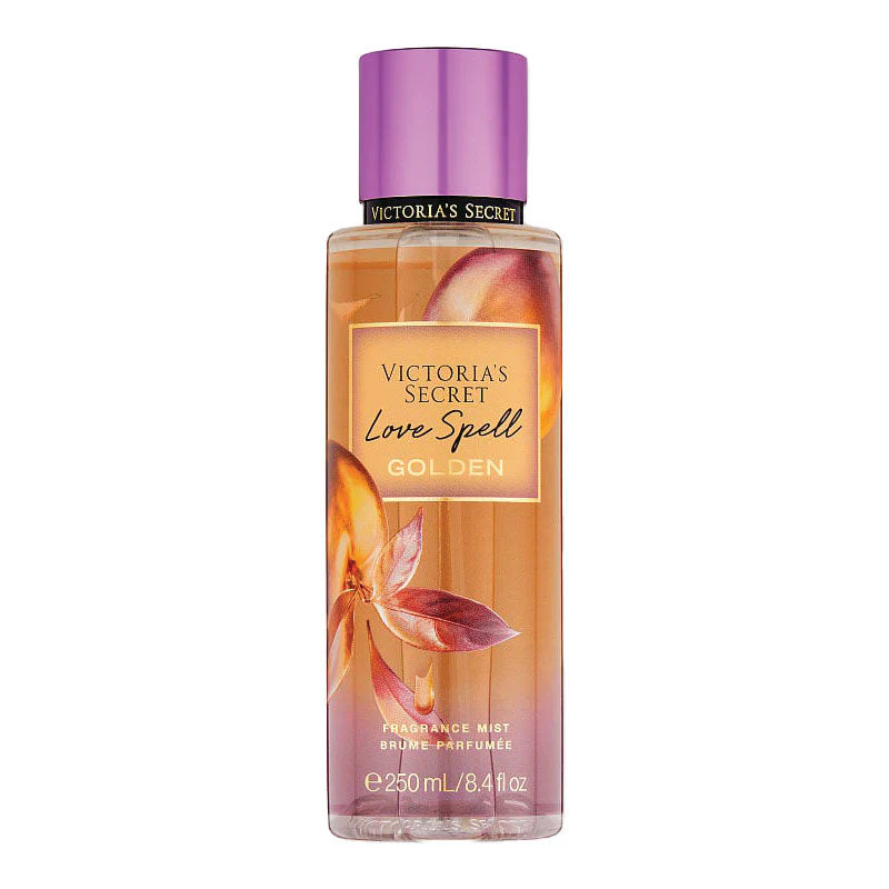 VICTORIA'S SECRET LOVE SPELL GOLDEN FRAGRANCE MIST 250ML 8.4 FL.OZ. WOMEN FRAGRANCE - Image 3