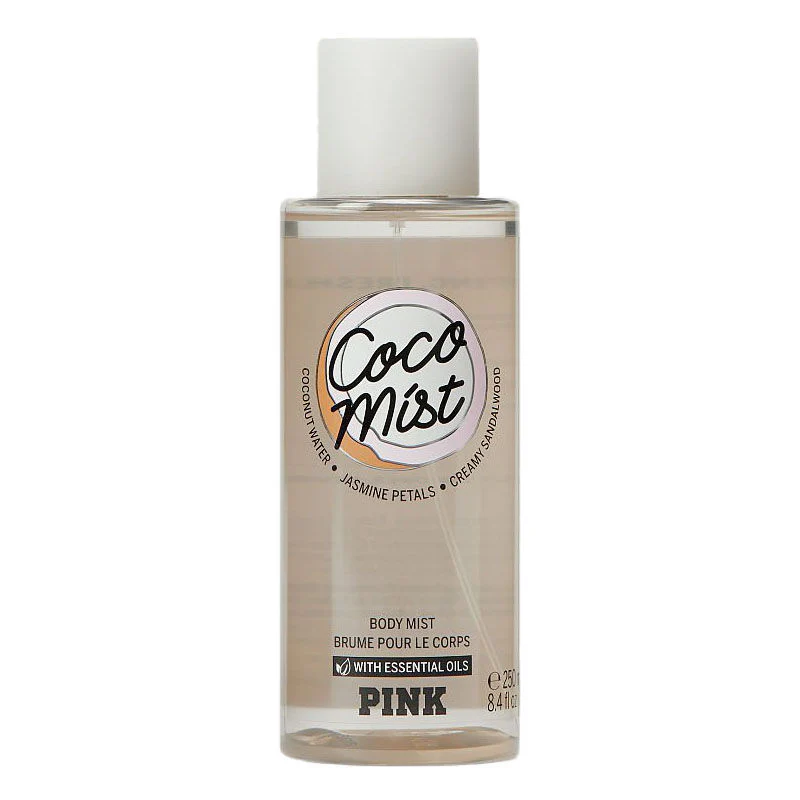 VICTORIA'S SECRET PINK COCO MIST BODY MIST WITH ESSENTIAL OILS 250ML 8.4 FL.OZ. - Image 2