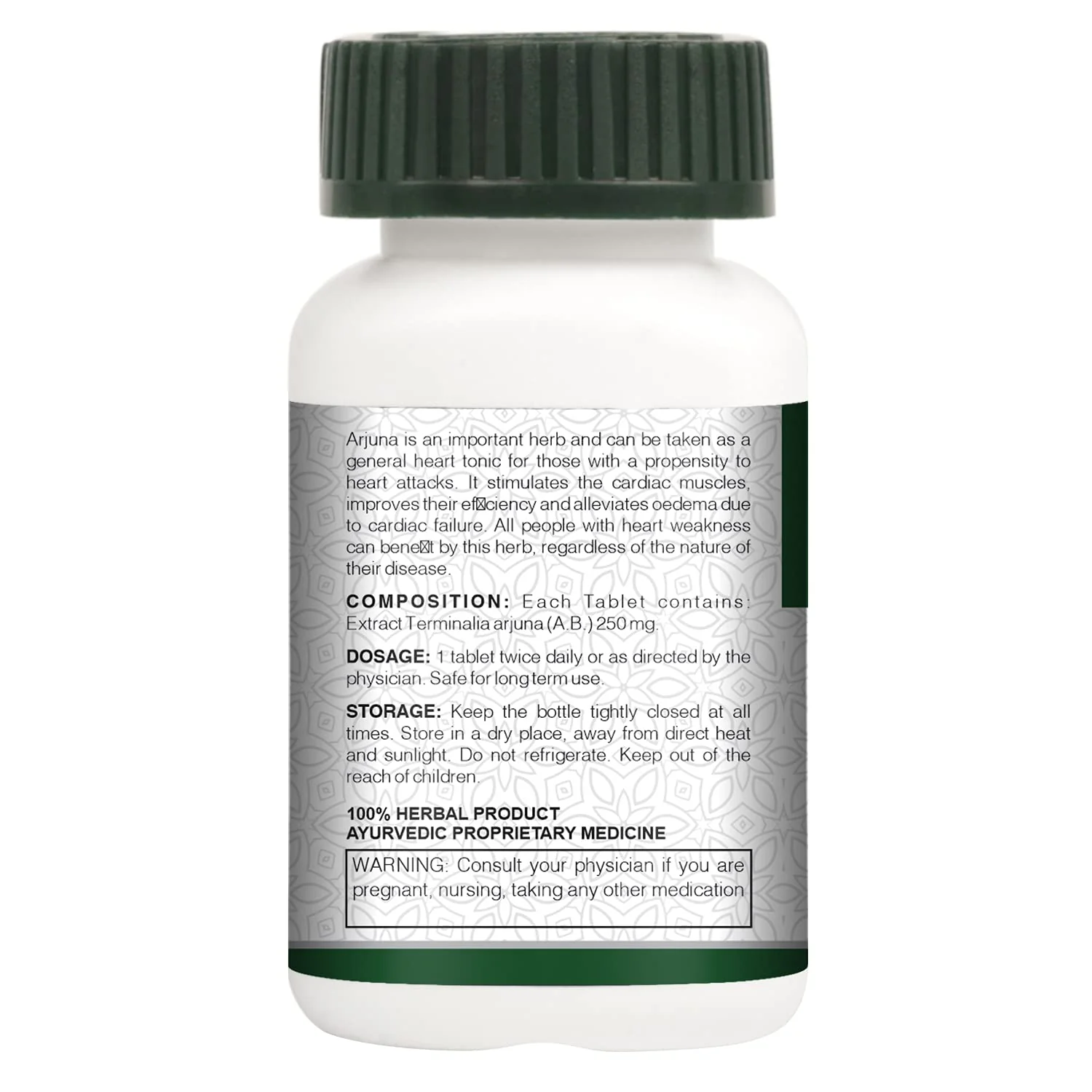 Vogue Wellness Arjuna Promotes Healthy Lipid Levels & Regulates Blood Pressure, Heart Wellness The Guardian Of Heart Arjuna | 60 Capsules, 100gm 0.2lbs Each Pack Of 2 - Image 2