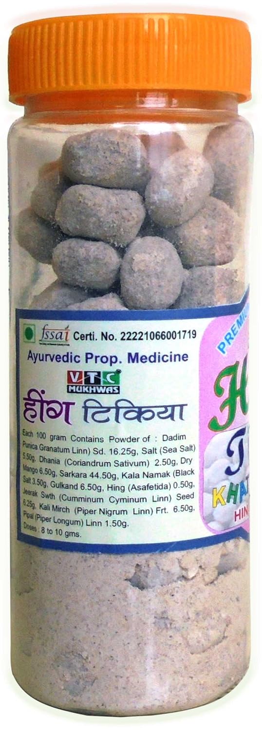 Vtc Mukhwas Natural Hing Peda Mukhwas 1.2kg, (200gm *12) | Good For Digestion | Jar Pack - Image 2
