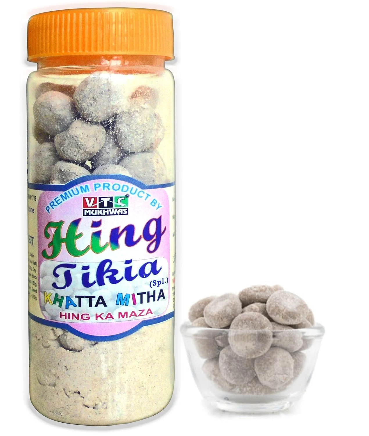 Vtc Mukhwas Natural Hing Peda Mukhwas 800gram, (200gm *4) | Good For Digestion | Jar Pack - Image 3