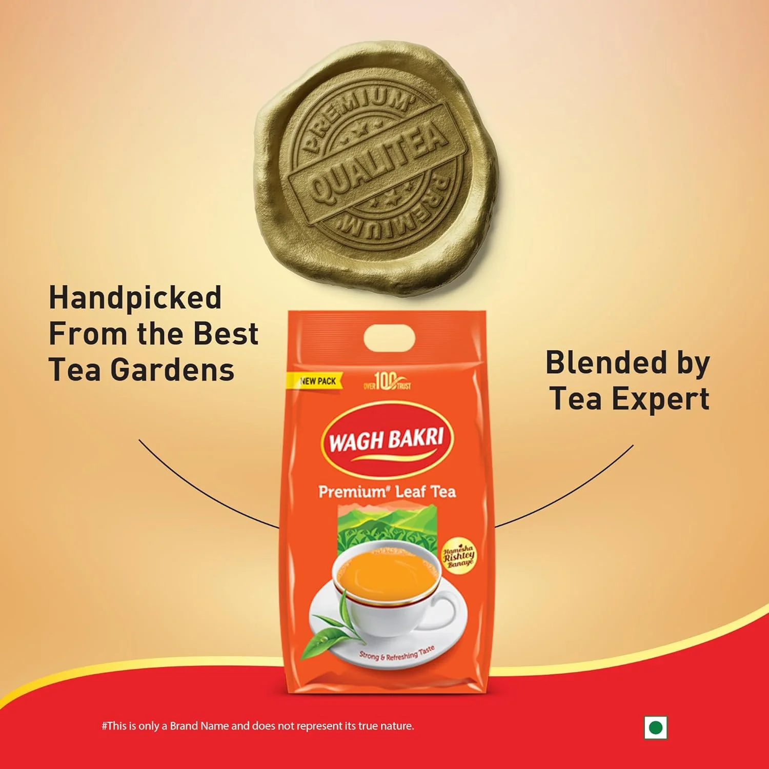 Wagh Bakri Premium Leaf Tea Pack - 1 Kg, 35.2 Ounce | Rich Color, Strong & Refreshing Taste, Awesome Aroma Chai Patti - Image 4