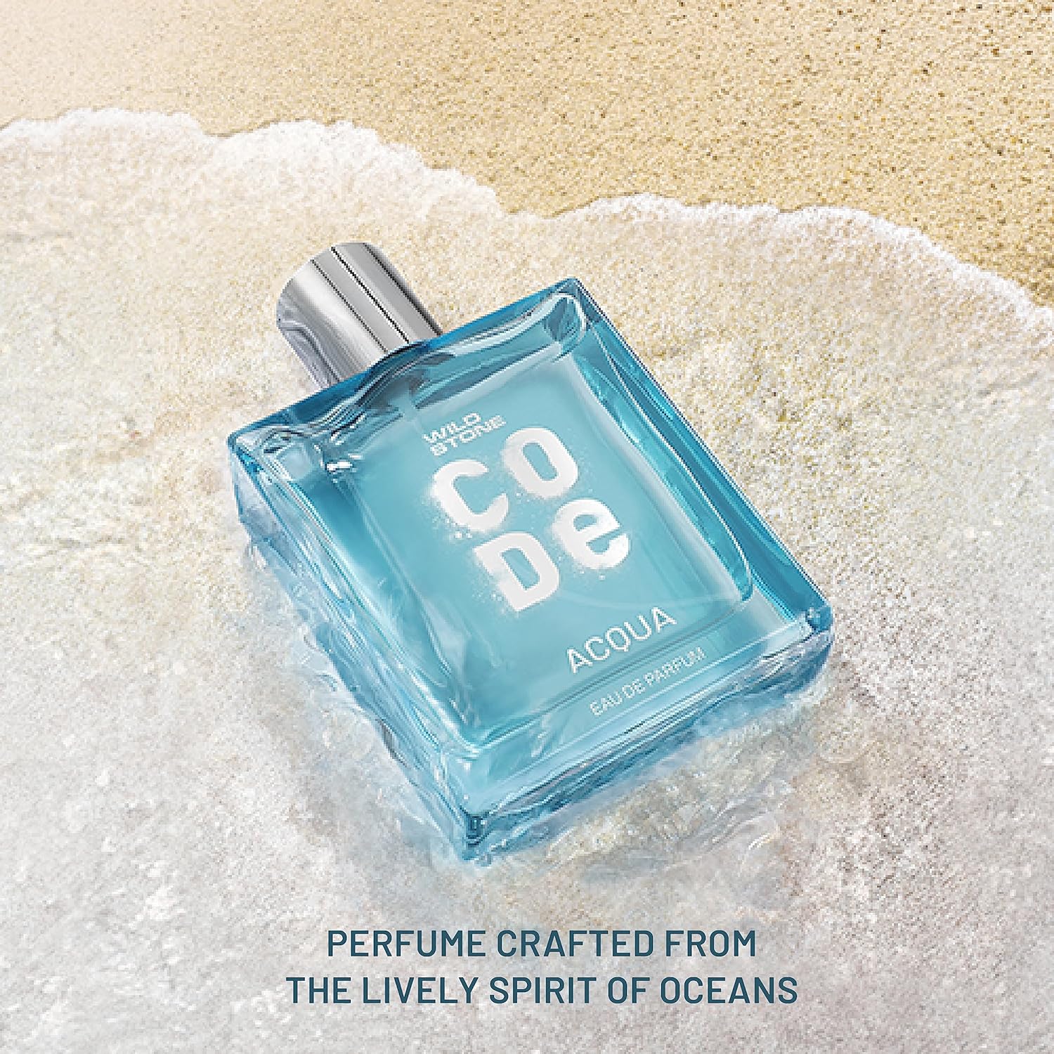 Wild Stone Code Acqua Eau De Parfum For Men 100ml 3.4 Fl.oz. | Long Lasting Fragrance - Image 4