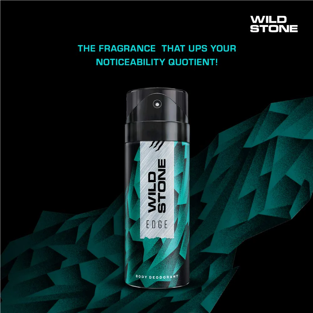 Wild Stone Edge Body Spray Deodorant For Men 450ml 15.2 Fl.oz. | Perfect For Use Every Day | Pack Of 3 - Image 2