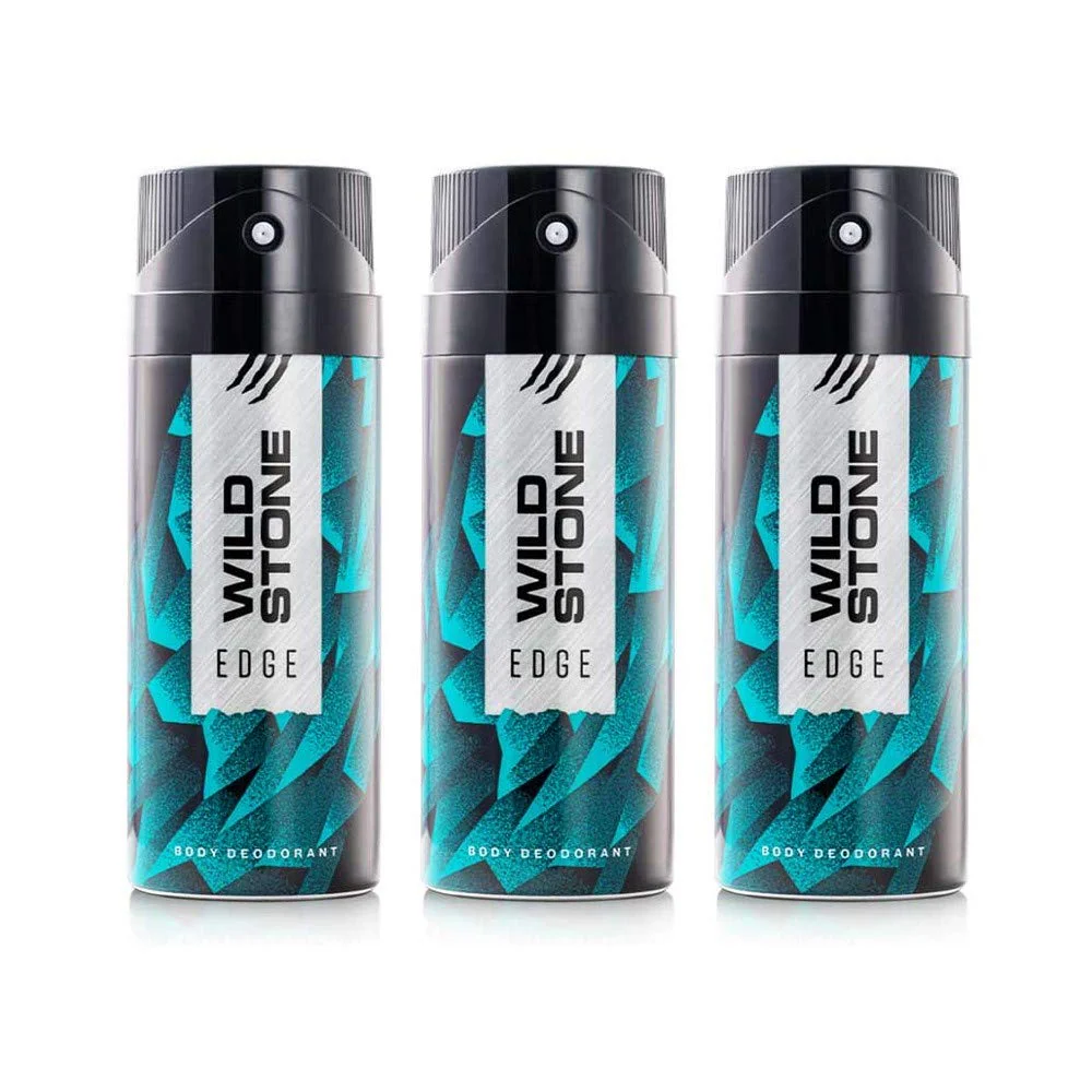 Wild Stone Edge Body Spray Deodorant For Men 450ml 15.2 Fl.oz. | Perfect For Use Every Day | Pack Of 3 - Image 4