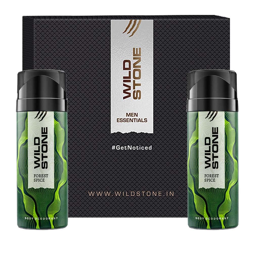 Wild Stone Forest Spice Deodorant For Men 300ml 10.1 Fl.oz. Pack Of 2 | Best Suited For Nights Party & Functions - Image 4
