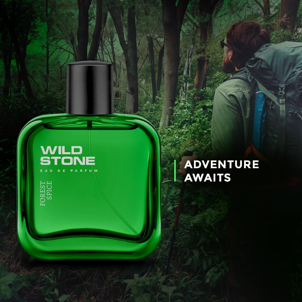 Wild Stone Forest Spice EDP Body Spray Perfume 100ml 3.4 Fl.oz. | Long Lasting Fragrance | Perfect Gift For Husband - Image 5