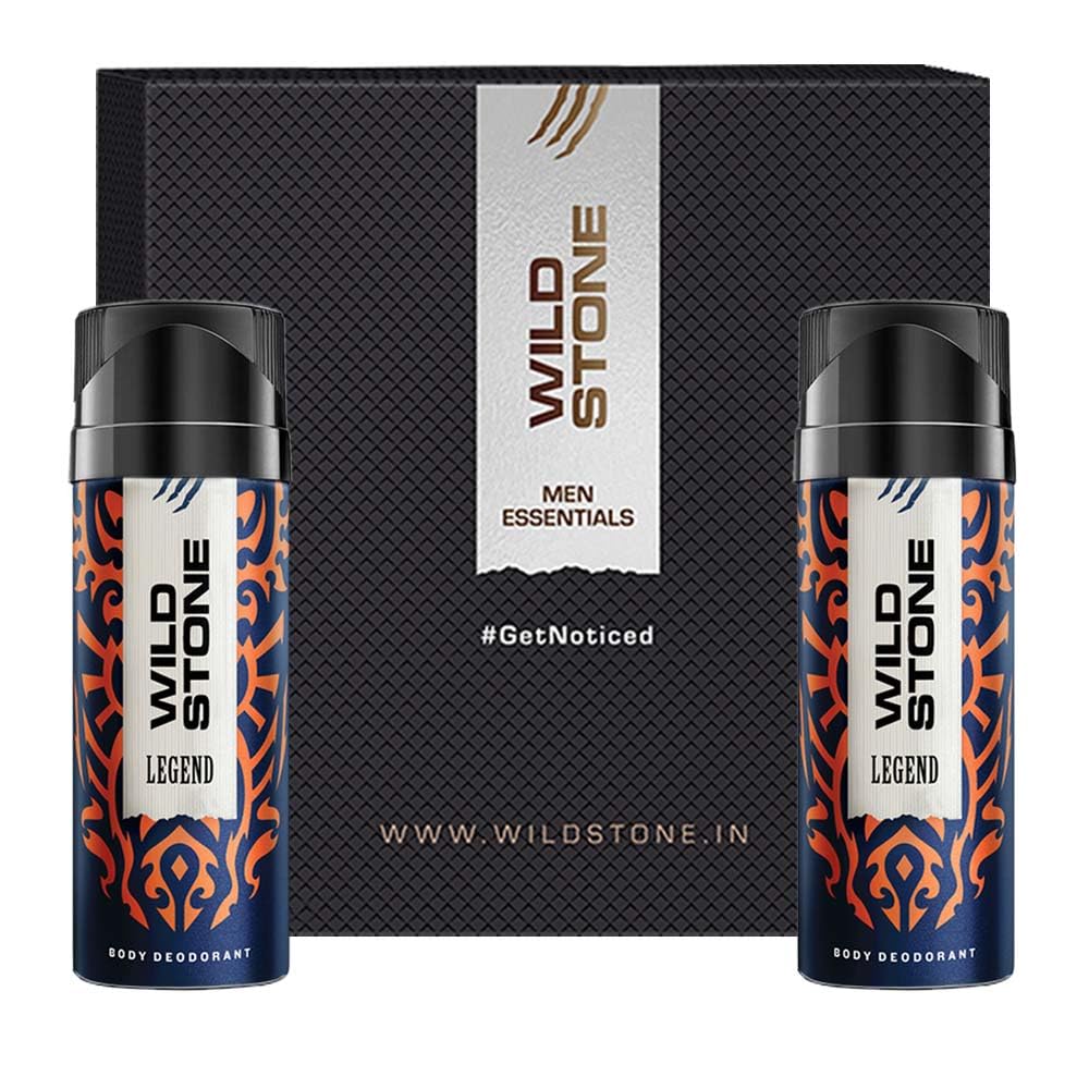Wild Stone Legend Deodorant Body Spray 300ml 10.1 Fl.oz. Pack Of 2 | Perfect Gift For Boyfriend - Image 4