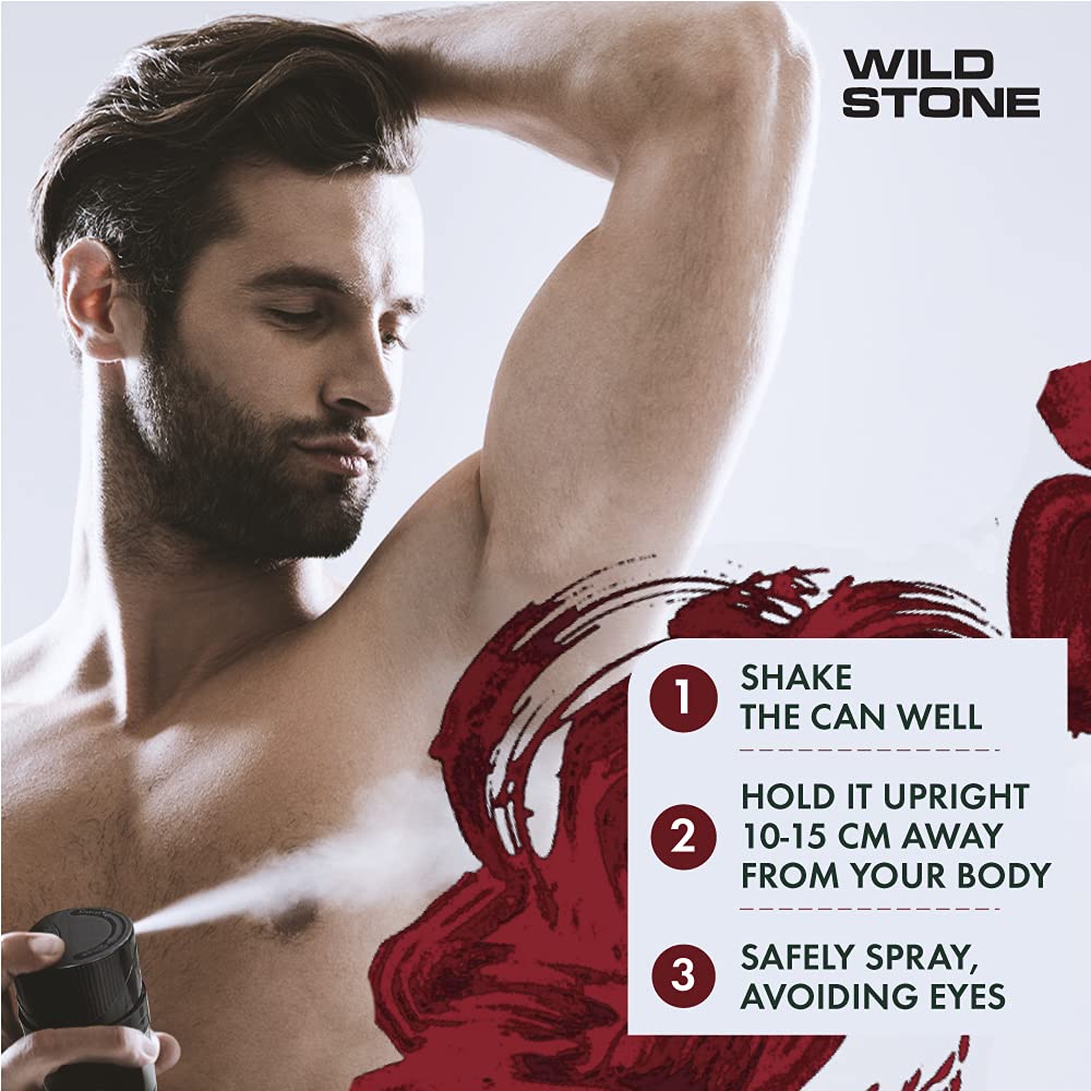 Wild Stone Legend & Ultra Sensual Long Lasting Body Spray Deodorants For Men 450ml 15.2 Fl.oz. | Long Lasting - Image 4