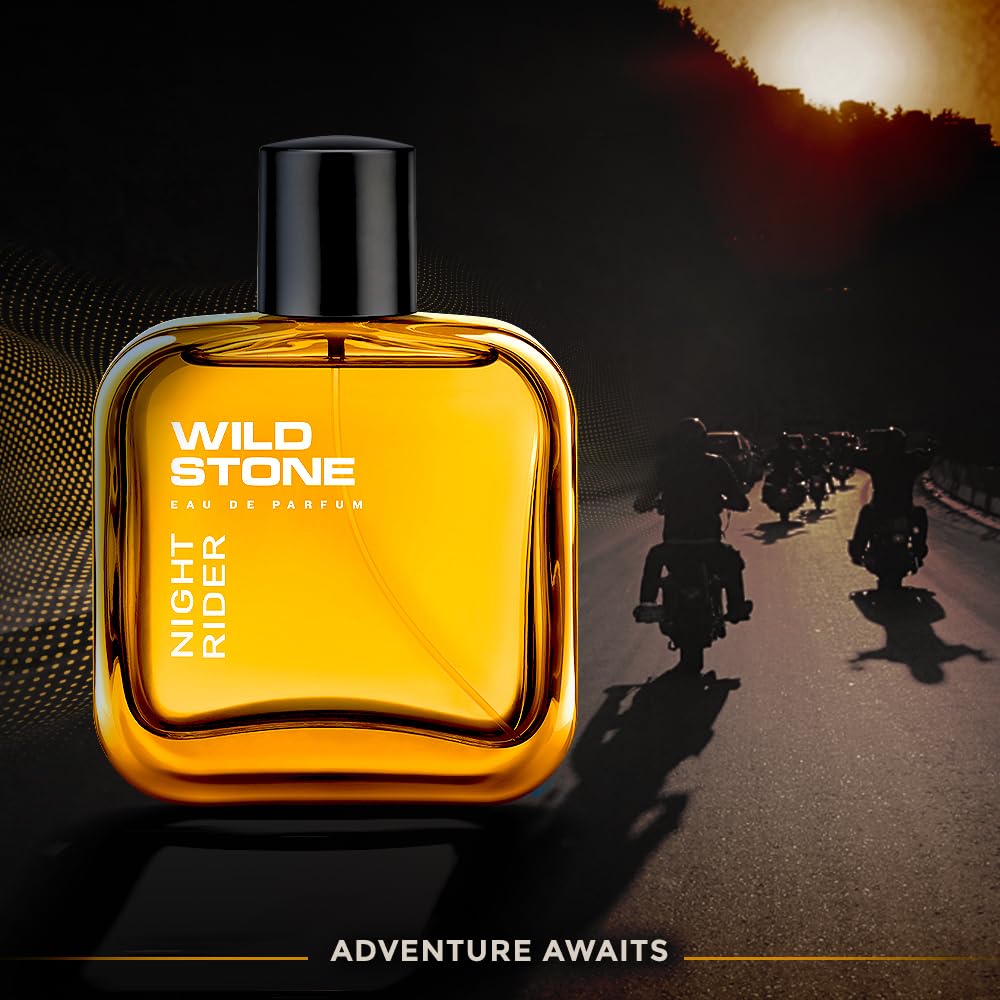 Wild Stone Night Rider Eau De Parfum For Men 100ml 3.4 Fl.oz. | Long Lasting Fragrance - Image 3
