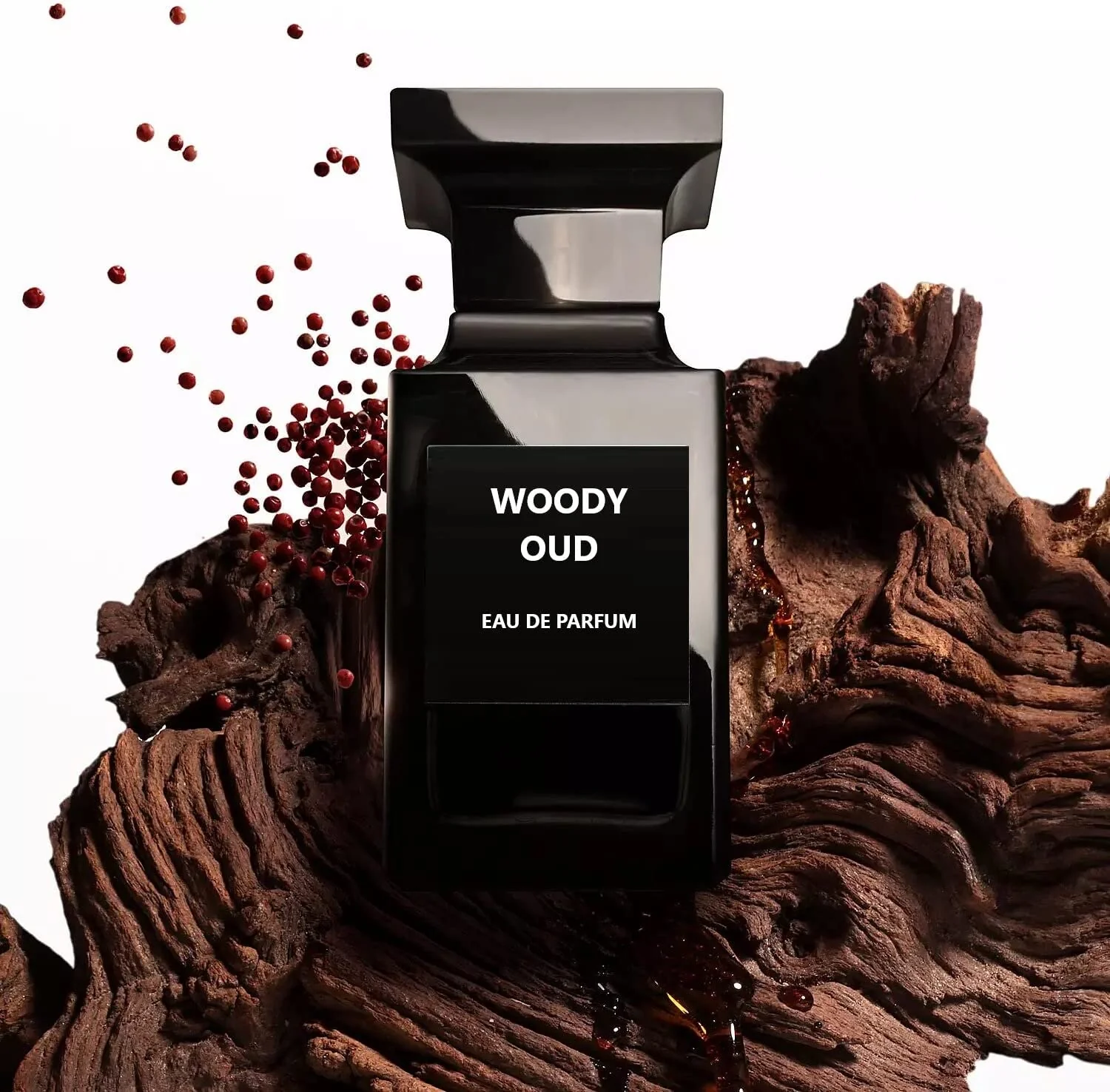 WOODY OUD BY MAISON ALHAMBRA EAU DE PARFUM 80ML 2.7 FL.OZ. UNISEX FRAGRANCE - Image 3