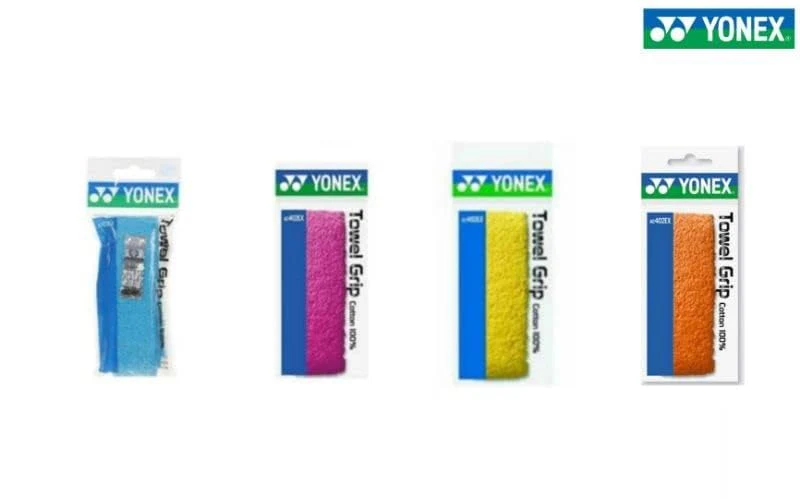 Yonex AC 402EX Synthetic Badminton Towel Grip (Multicolour) - Pack Of 4, Ideal For Any Badminton For Stronger Grip - Image 5
