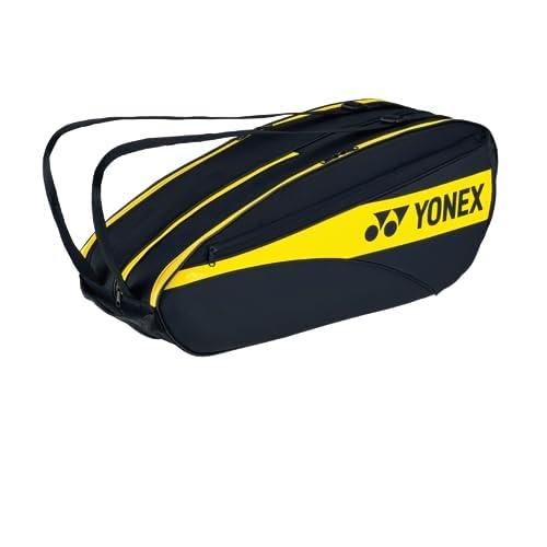 Yonex BA 42326 NEX Team Racquet Bag, Carry 6 Racquets | Stylish, Colour - Lightning Yellow,  Material - Nylon, Size - Large - Image 3