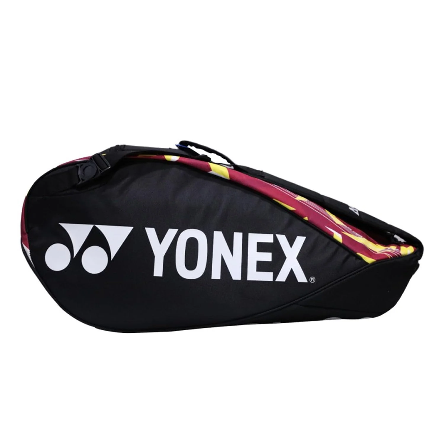 Yonex Badminton Champion Racquet Bag 22926T BT6 - SR | 6 Zipper Compartment For Saparate Storage, Colour - Creddish Rose, Size - Medium - Image 2