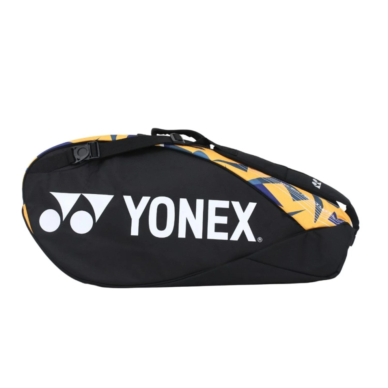 Yonex Badminton Champion Racquet Bag 22926T BT6 - SR | 6 Zipper Compartment For Saparate Storage, Colour - Saffron, Size - Medium - Image 2