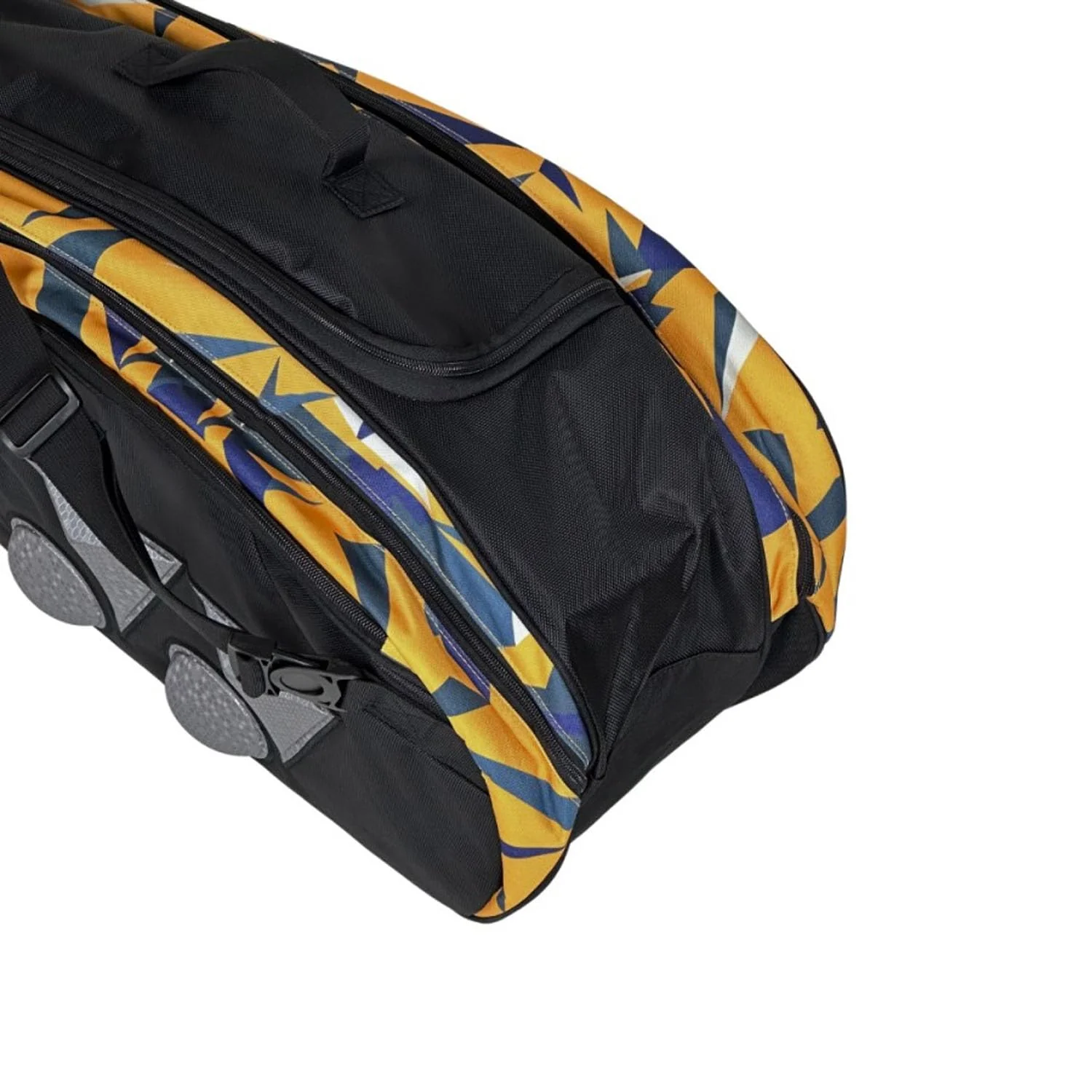 Yonex Badminton Champion Racquet Bag 22926T BT6 - SR | 6 Zipper Compartment For Saparate Storage, Colour - Saffron, Size - Medium - Image 5