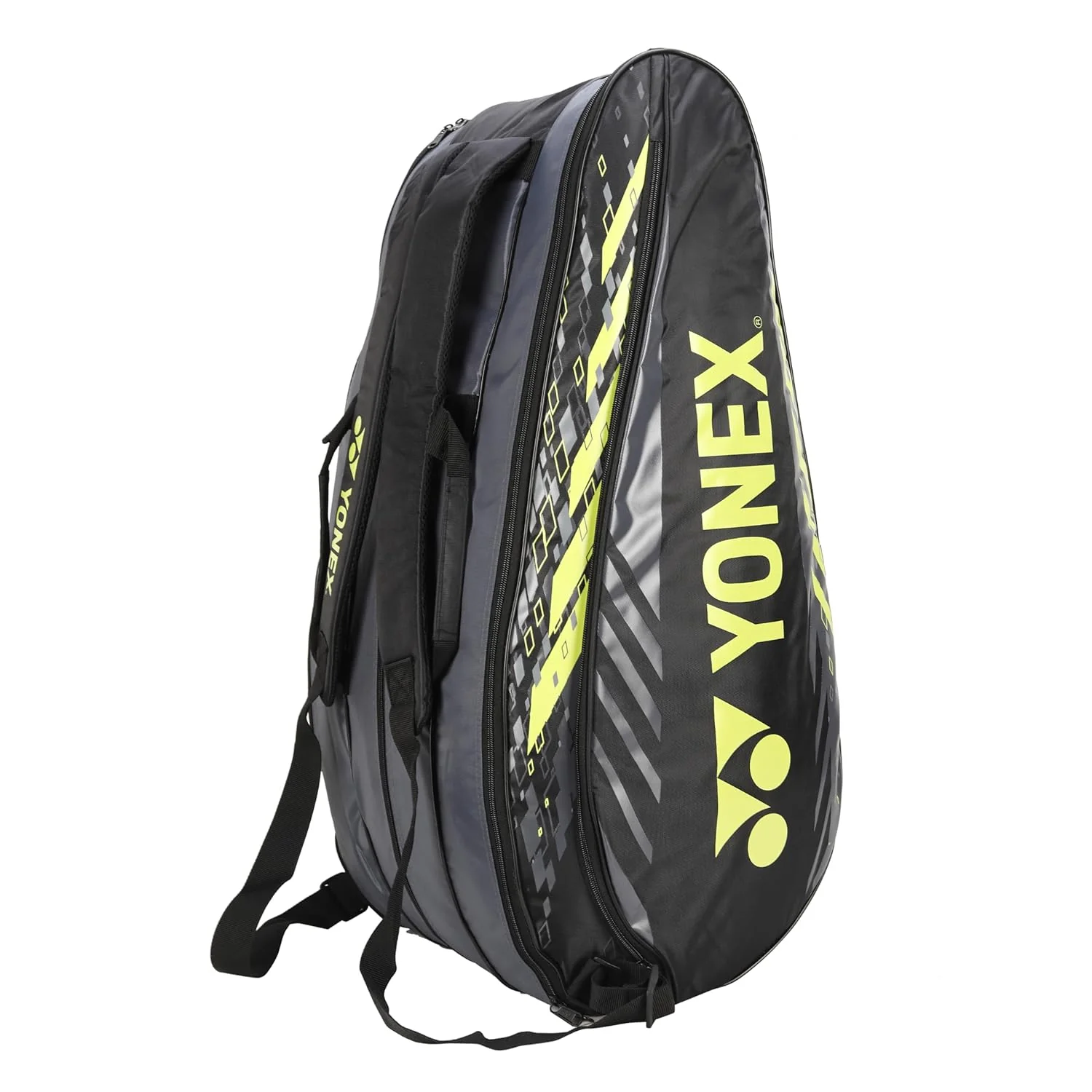Yonex Badminton Racquet Bag 2329 T02 BT9, Colour - Black Light Lime, Size - Large, Material - Polyurethane - Image 6