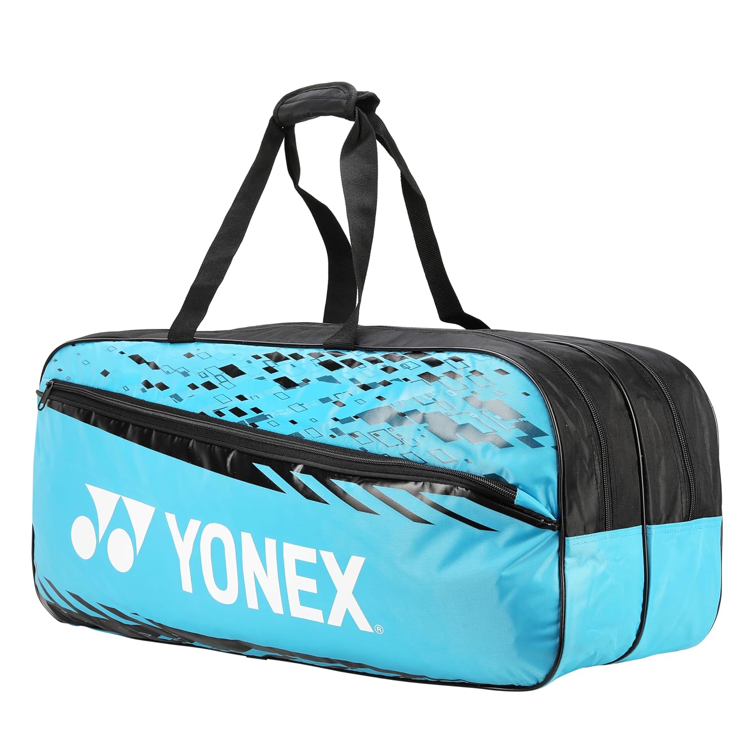 Yonex Badminton Tournament Bag 2331 T02, Colour - Sea Blue White, Material - Polyurethane, Size - Large - Image 3