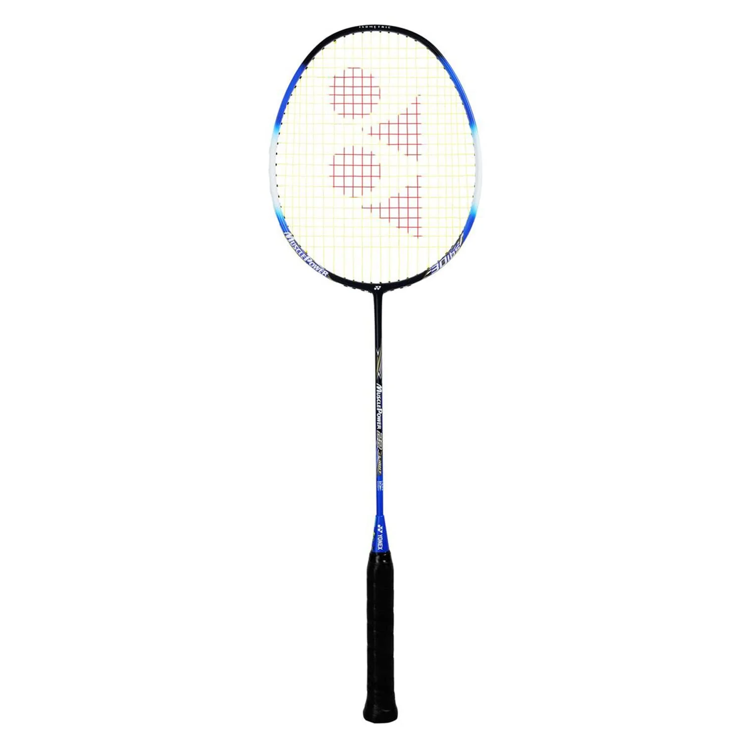 Yonex MUSCLE POWER 22 LIGHT Strung Badminton Racquet, 4U-G5, Colour - Black & Blue, Material - Graphite - Image 2