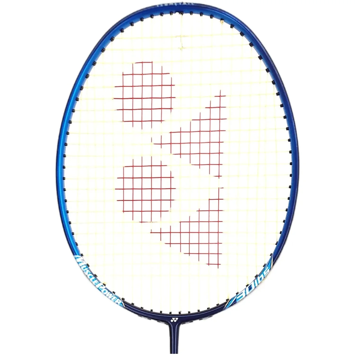 Yonex MUSCLE POWER 33 LIGHT, 23 - 24 Model Graphite Strung Badminton Racquet, Colour - Blue, Grip Size - 3 5/8 inches - Image 3
