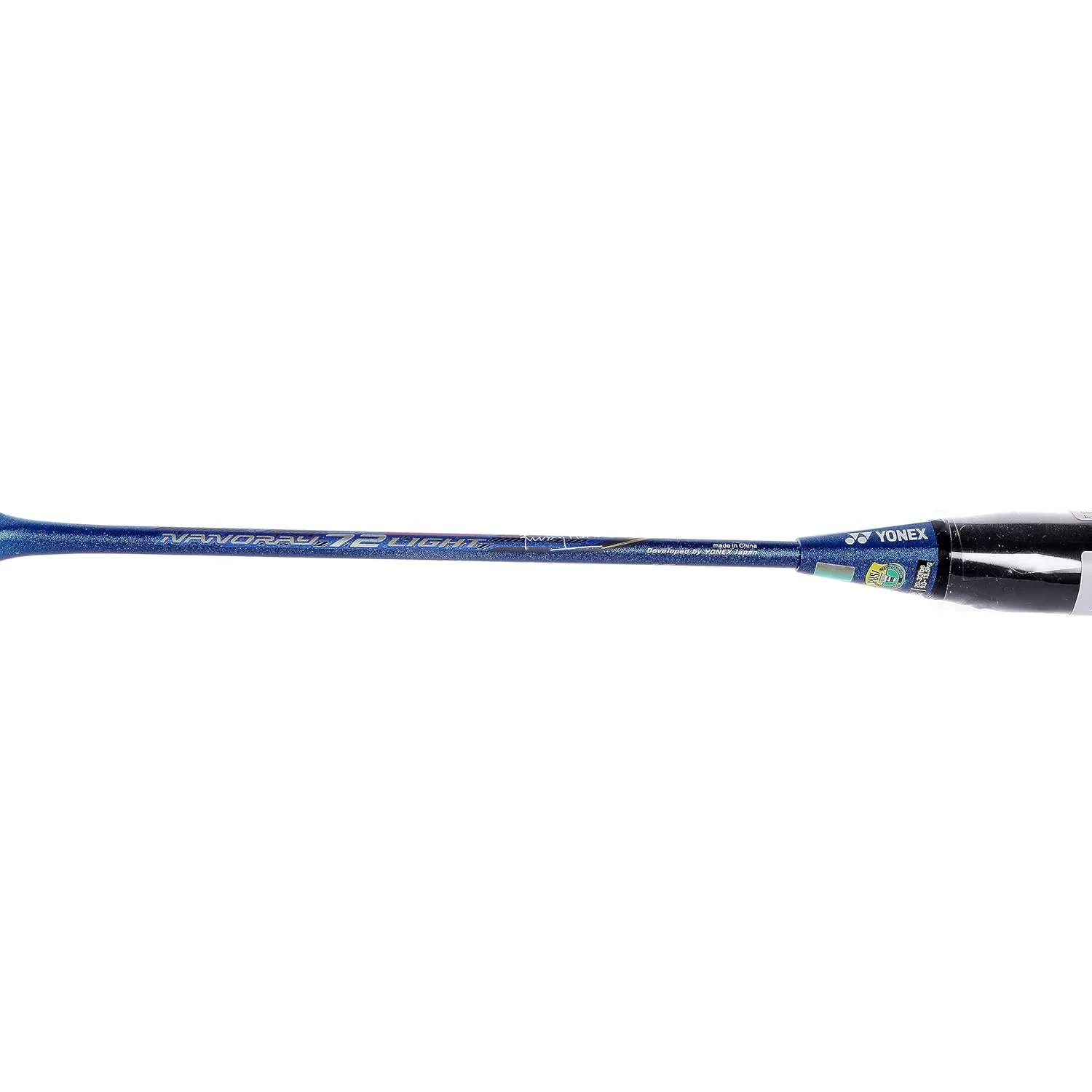 Yonex NANORAY 72 LIGHT Badminton Racquet 5U G4 | Colour - Blue, Grip Size - 4 1/4 Inches, Material - Graphite - Image 6