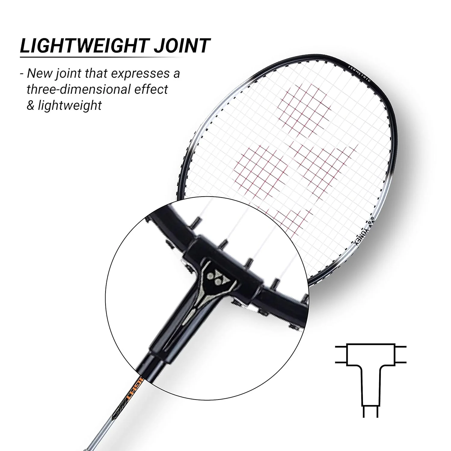 Yonex ZR 100 LIGHT Aluminium Badminton Racquet With Full Cover, Set Of 2 | Colour - Black + Blue, Grip Size - G4 (3.5 Inches) - Image 5